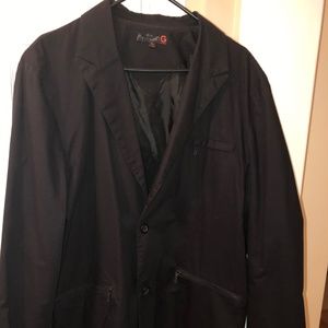 Guess Black 2XL thin blazer/sport coat